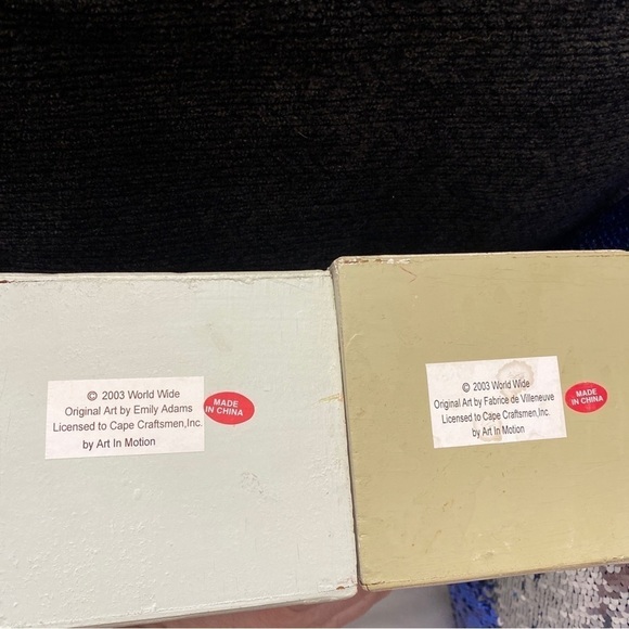 Two Wine Box Decorative and/or Fift Box 15”​ - Picture 5 of 12